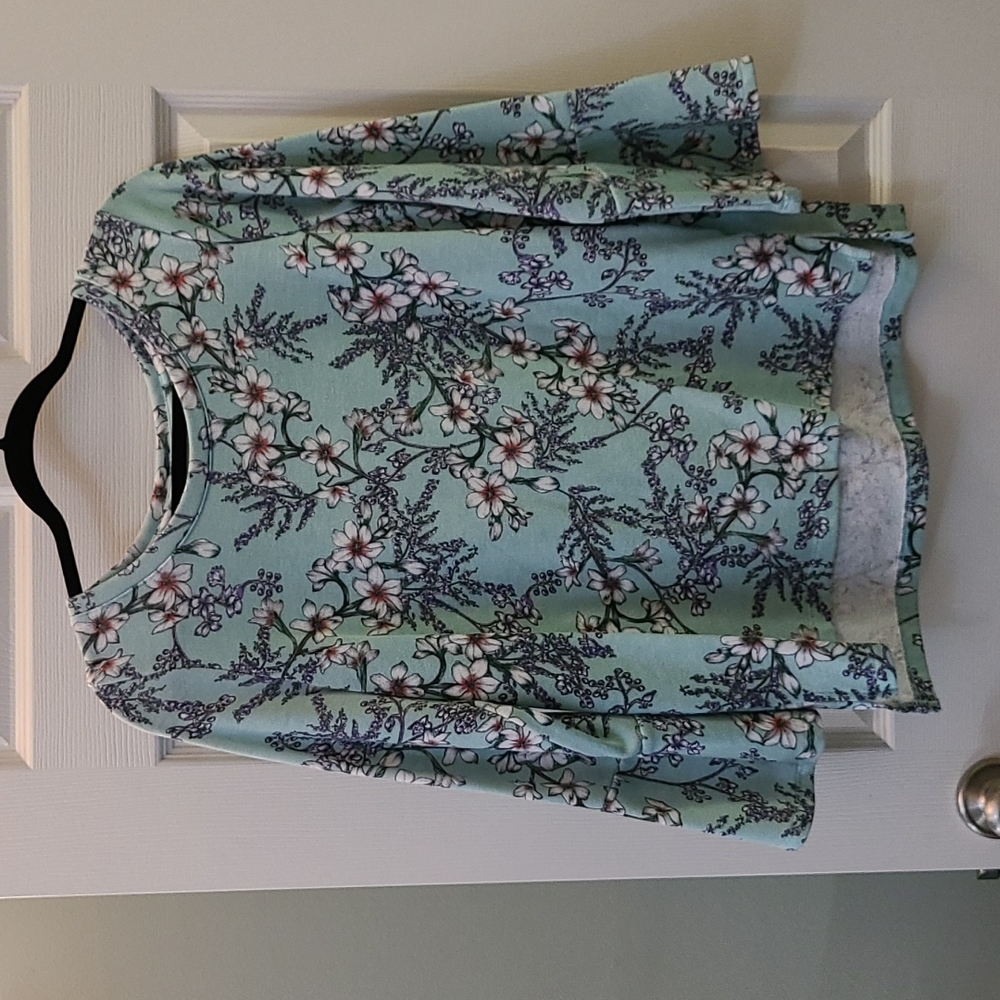Womens floral sweater